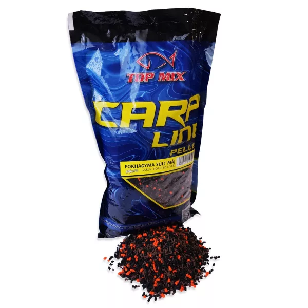 Top Mix Carp Line Micro Knoflook-Geroosterde Lever Voederpellet 800gr