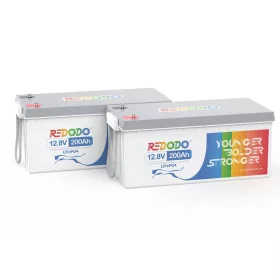 Redodo LiFePO4 12V 200Ah 2,56kWh Accu