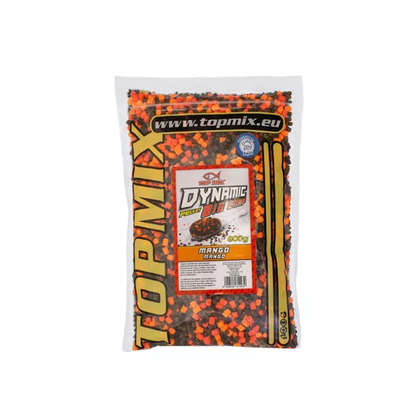 Top Mix Dynamic Big Carp 4mm Mangó Etetőpellet 800gr