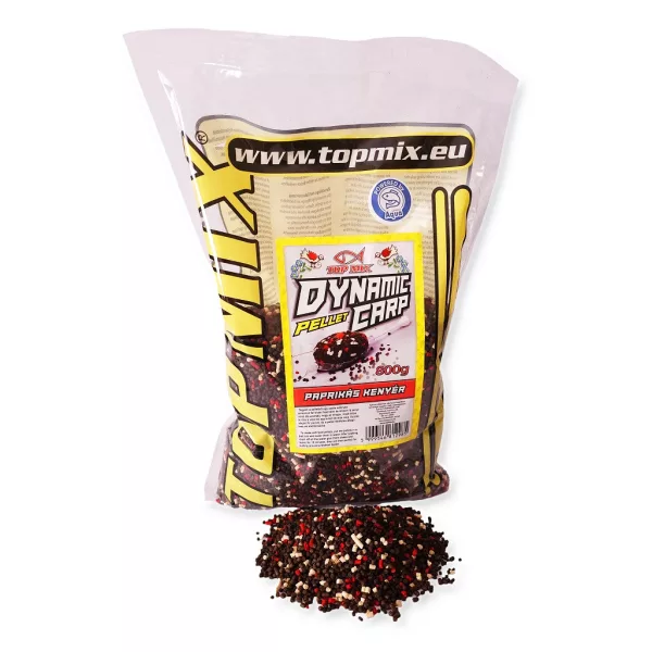 Top Mix Dynamic Carp Paprika Brood Voerpellets 800gr