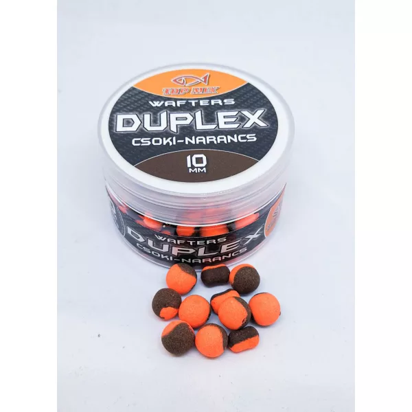 Top Mix Chocolade-Sinaasappel 12mm Duplex Wafters 30gr