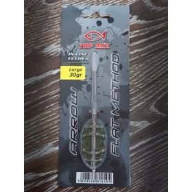 Top Mix L 30gr Arrow Flat Method Feeder Korf