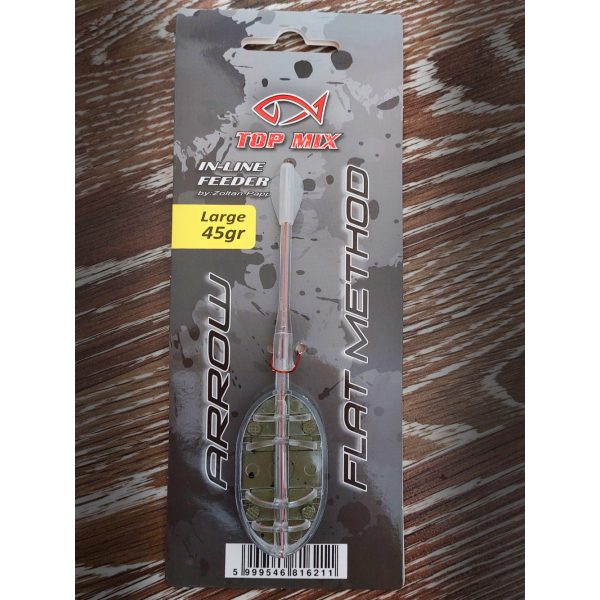 Top Mix L 45gr Arrow Flat Method Feeder Korf