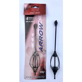 Top Mix 65gr Vierribbige Arrow Method Feeder Korf