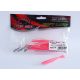Top Mix Shiner Shad Roze Parel 7,6cm Plastic Kunstaas 10 stuks