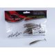 Top Mix Shiner Shad Voorn 7,6cm Plastic Kunstaas 10 stuks