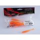 Top Mix Shiner Shad Zonnig Oranje 7,6cm Plastic Kunstaas 10 stuks
