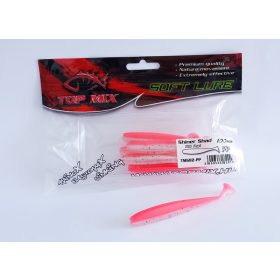 Top Mix Shiner Shad Roze Parel 10,0cm Plastic Kunstaas 6db