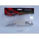 Top Mix Shiner Worm White Pearl 6,0cm Plastic Worm Aas 10db
