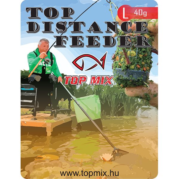 Top Mix L 40gr Top Distance Feeder Zijvoerbak