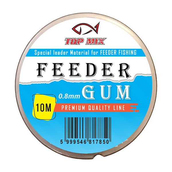 Top Mix 0,8mm Feeder Gum 10m Powergum