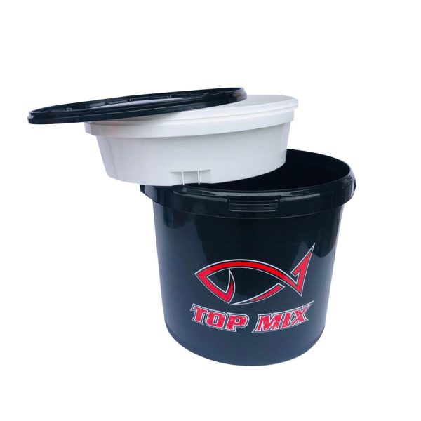 Top Mix 25l voermengemmer met aastray en deksel