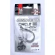 Top Mix Method Feeder Circle 6 Ooghaak, met weerhaak voor karper 10st