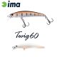 Ima Twing 60S 6cm 6,5gr 011 Pearl Orange Belly Wobbler
