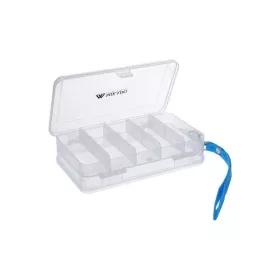 Mikado 19cmx11cmx4,8cm Dubbele Visgerei Doos met Band