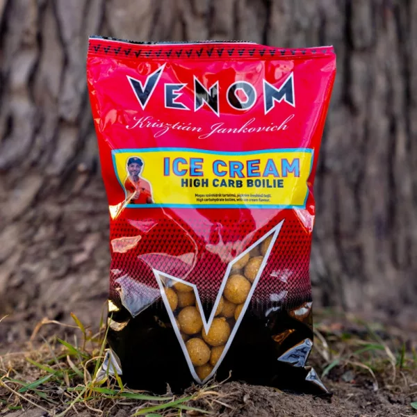 Feedermánia Venom High Carb Boilie 20mm Ice Cream Voerboilie 800gr
