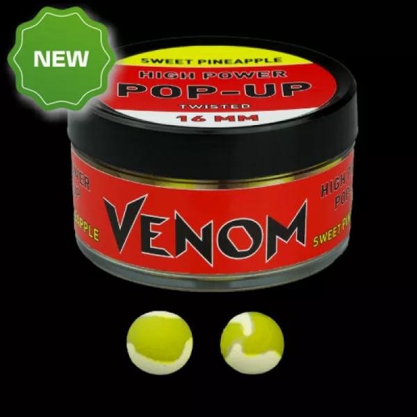 Feedermánia Venom High Power Pop-Up 16mm Zoete Ananas Voerboilie