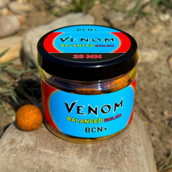 Feedermánia Venom Balanced Boilies BCN+ 20mm Zinkend Haakaas