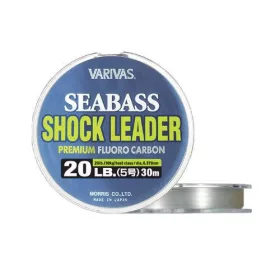   Varivas Sea Bass Shock Leader Fluorocarbon 30m 0,285mm 12lb Fluorocarbon Voorslaglijn