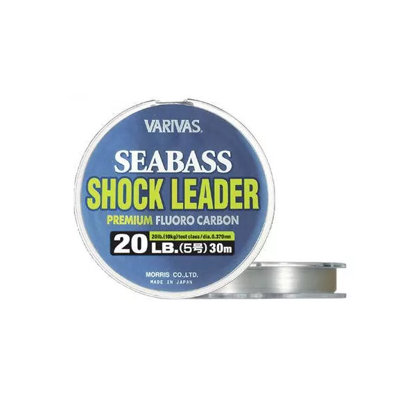 Varivas Sea Bass Shock Leader Fluorocarbon 30m 0,285mm 12lb Fluorocarbon Voorslaglijn