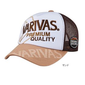 Varivas Breathable Mesh Cap Sandy Brown Baseballpet