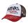 Varivas Breathable Mesh Cap Rood Baseballpet