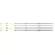Mikado Kamisori Snoekbaars 28gr 2,40m 2-delige Spinhengel