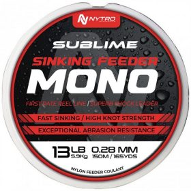 Nytro Sublime Sinking Feeder 0,16mm 150m Monofil Hoofdlijn