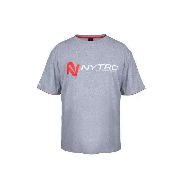 Nytro Light Marl Grey Tee Shirt Polo XL