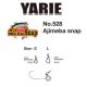 Yarie 528 Ajimeba Fast Snap S 5lb Snelsluiting 7stuks