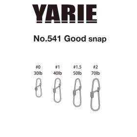 Yarie 541 Good Snap 40lb 1 Sluiting 9stuks