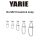 Yarie 552 Crosslock Snap 50lb Clip 9 stuks