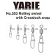 Yarie 553 Crosslock Snap 50lb Wartel 6st