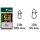 Yarie 555 Micro Ez Line Snap 13lb SS Clip 8 stuks