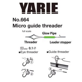 Yarie Micro Guide Threader Inrijgnaald 2st