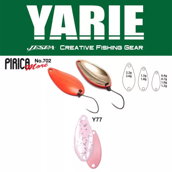 Yarie 702 Pirica More 1,8gr Y77 Sakura Lepel Plug