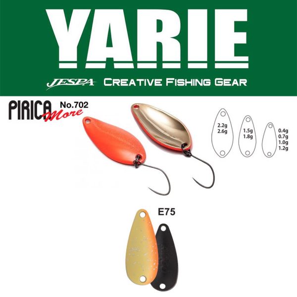 Yarie 702 Pirica More 2,6gr E75 Orange Peel Lepel Kunstaas