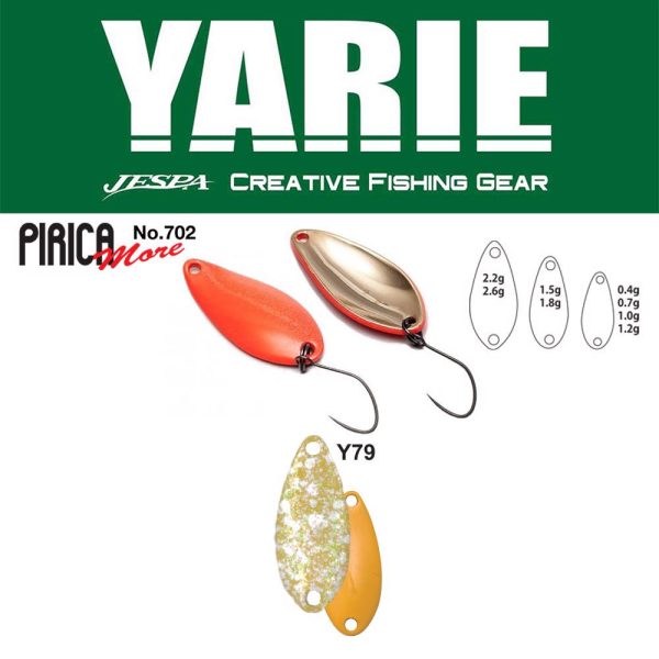 Yarie 702 Pirica More 2,6gr Y79 Zarame Lepel kunstaas
