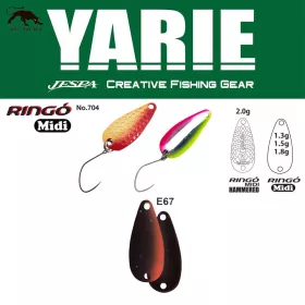 Yarie 704 Ringo Midi 1,8gr E67 Winner Brown Lepel