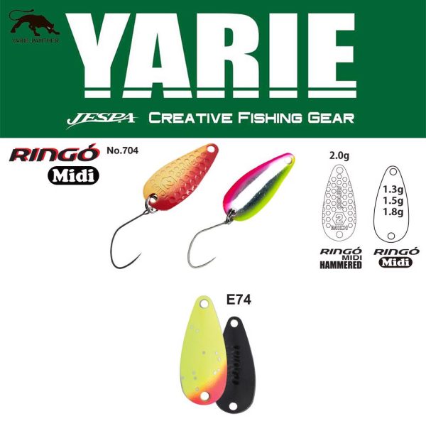 Yarie 704 Ringo Midi 1,8gr E74 Lemon Squash Lepel Plug