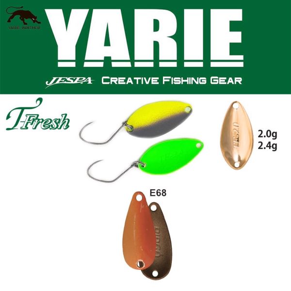 Yarie 708T T-Fresh 2,0gr E68 Caramel Gold Lepel kunstaas