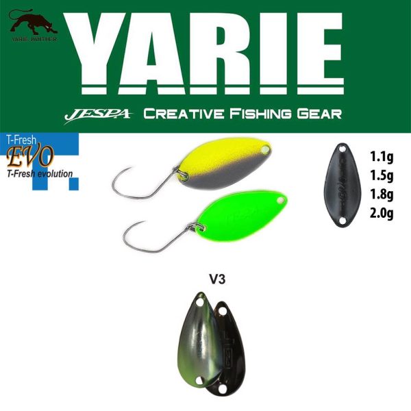 Yarie 710T T-Fresh Evo 1,1gr V3 Ayu Lepelplug