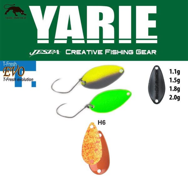 Yarie 710T T-Fresh Evo 1,5gr H6 Daidai Squash Lepel Kunstaas