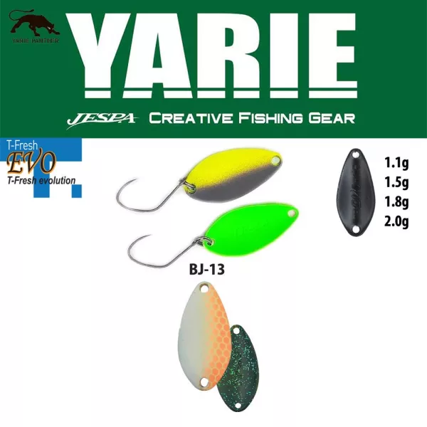Yarie 710T T-Fresh Evo 2,0gr BJ-13 Shigeo Lepel