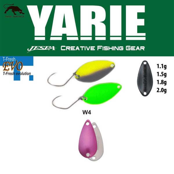 Yarie 710T T-Fresh Evo 2,0gr W4 Norinori Pink Lepel kunstaas