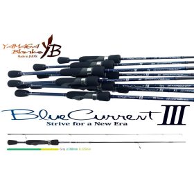   Yamaga Blanks Blue Current III 510 1,77m 0,3-4,5gr 2-delige Spinhengel