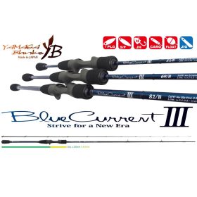   Yamaga Blanks Blue Current III 82/B Baitcast 2,49m 2-20gr 2-delige Spinhengel