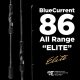 Yamaga Blanks Blue Current 86TZ All Range Elite 2,58m 3-21gr 2-delige Spinhengel