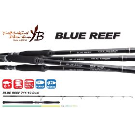   Yamaga Blanks Blue Reef GT 711/10 Dual 2,47m 220gr 2-delige Spinhengel