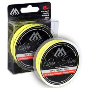 Mikado Kendo Shine Fluo Geel 0,2mm 150m Gevlochten Hoofdlijn